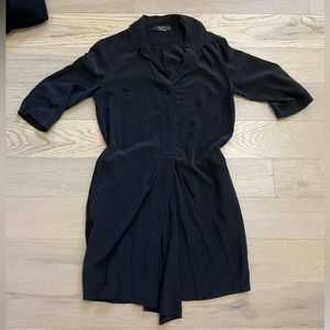 ‘S MAX MARA | Silk draped dress